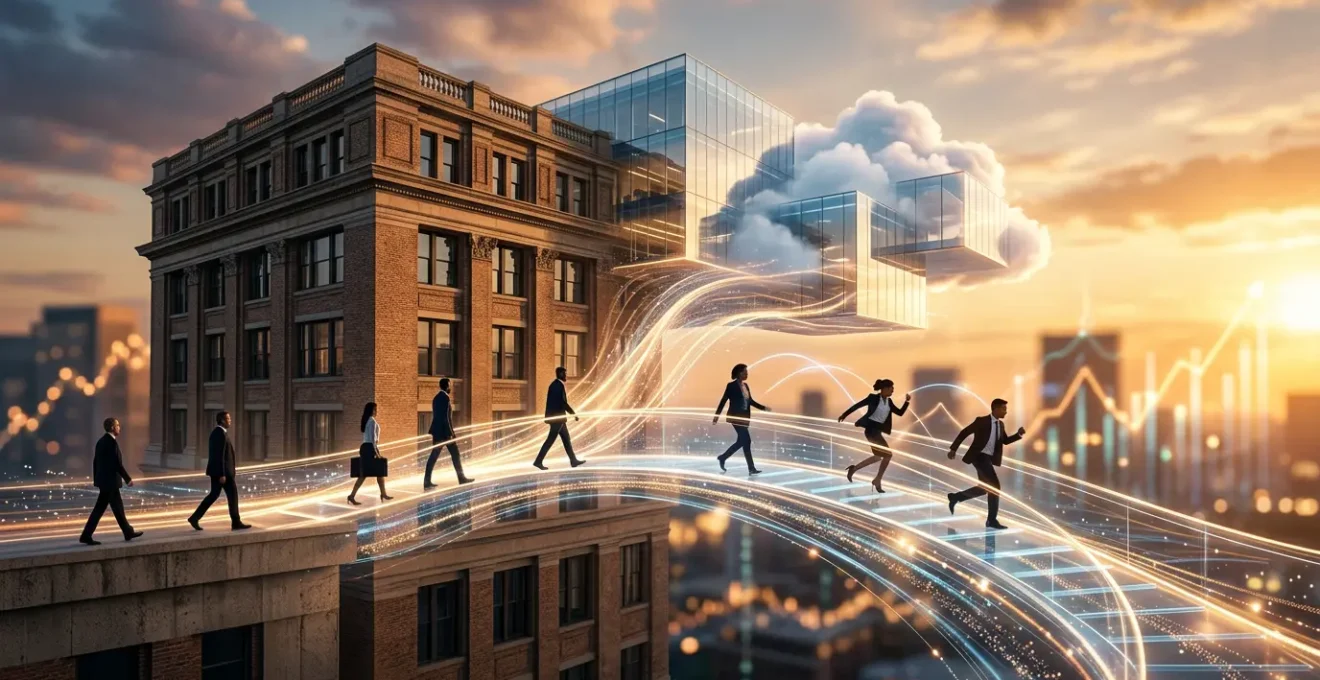 Transformation d'une entreprise traditionnelle vers un modèle de revenus récurrents SaaS