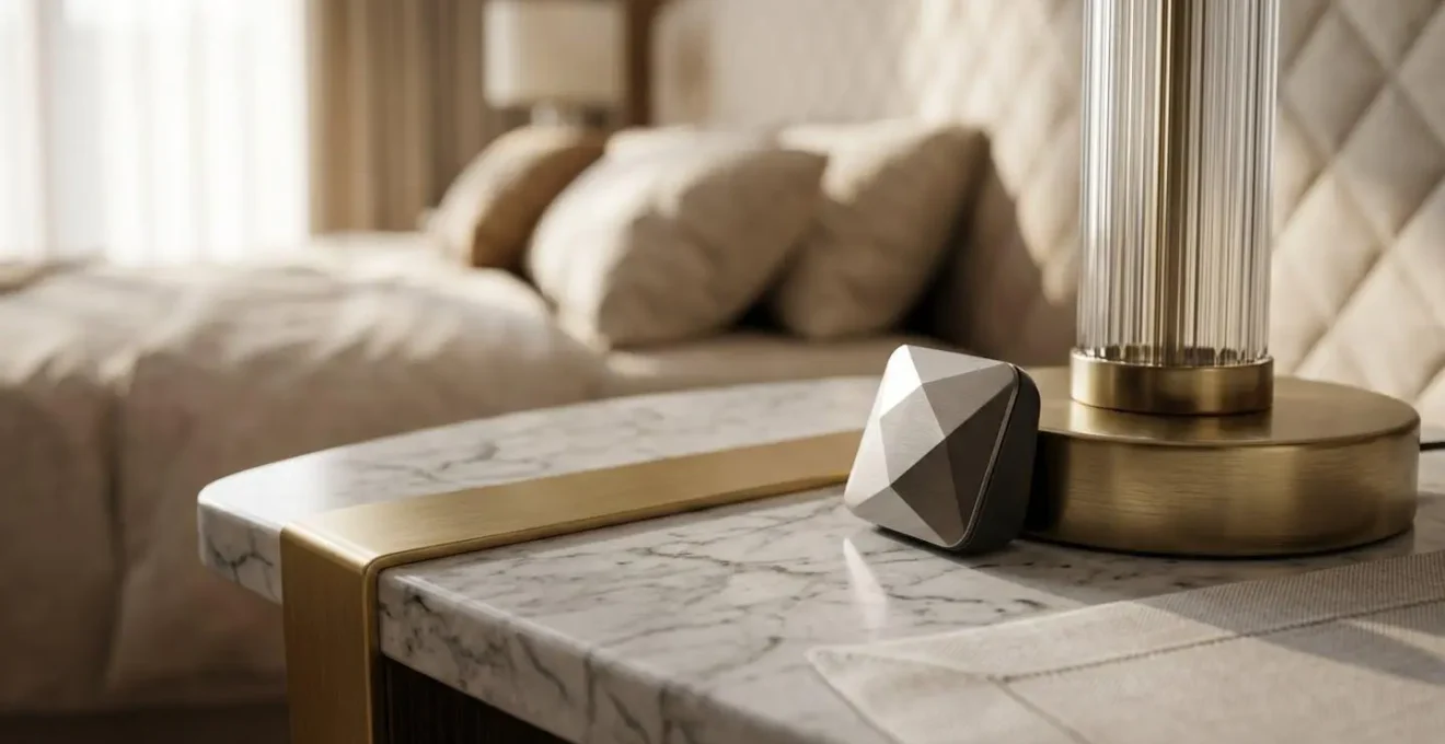 Chambre élégante avec système domotique adapté pour le maintien à domicile haut de gamme